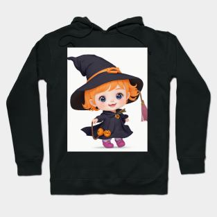 Cute Baby Witch Hoodie